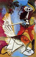Picasso, Pablo - man with a pipe